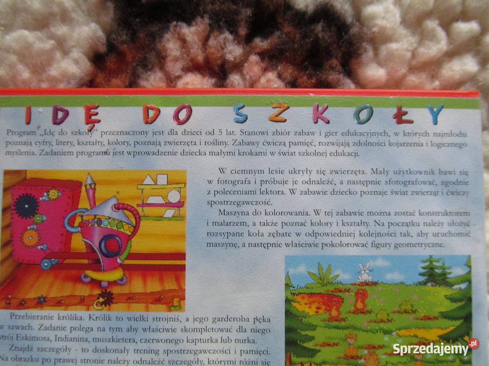 Idę do szkoły edukacja XXI wieku PC CDROM dla dzieci Lublin sprzedam