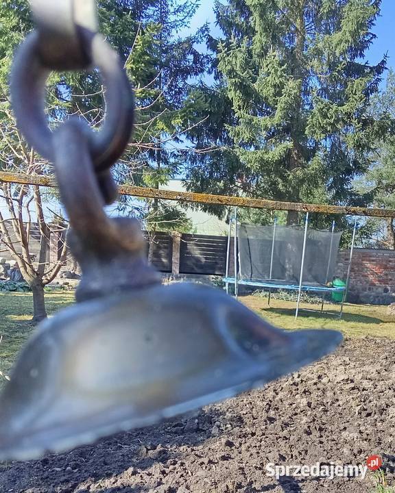 Wisząca lampa Opaline lata40xxwiek Prusim