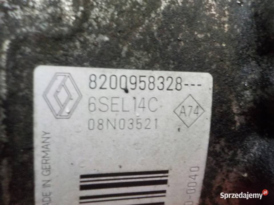 MEGANE III SCENIC 16 DCI 14r 131 sprezarka Klimatyzacja Suków