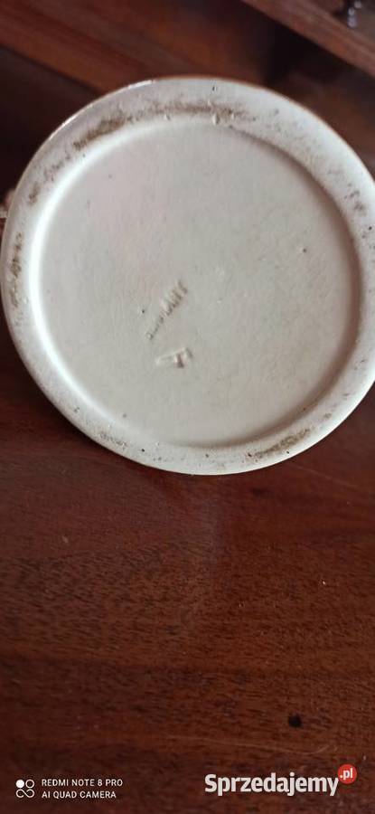 Kufel do piwa z cynową pokrywką Rathaus Bremen Gdańsk