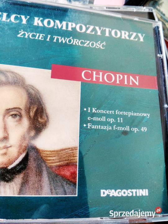 Chopin koncert fortepianowy Fantazja księgarnie mazowieckie Warszawa