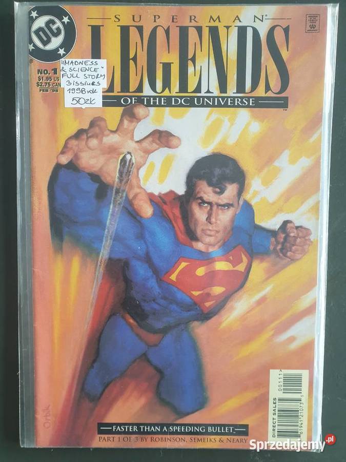 Superman Legends Of The DC Universe Madness Gdynia sprzedam