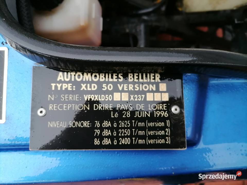 Microcar Bellier Nova kupiony w Polsce wielkopolskie