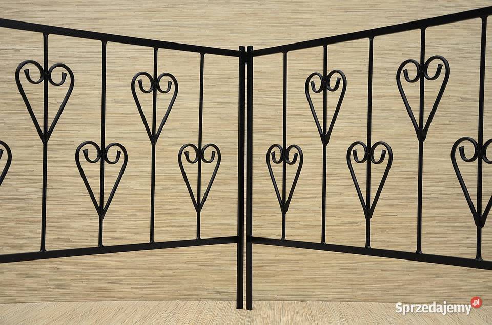 PŁOTEK metalowy do ogrodu 100x80 obrzeże Pozostałe Kraków