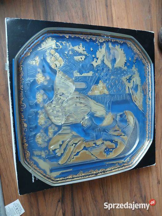 Patera Talerz szkło Rosenthal projekt Bjorn Kraków