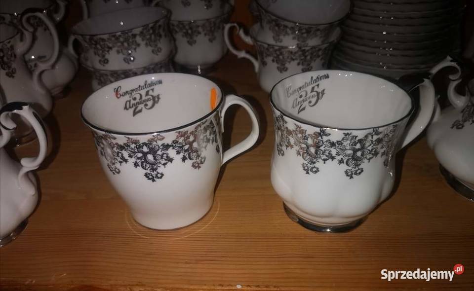 FiliżankaRoyal Albert Srebrne Wesele Gdańsk