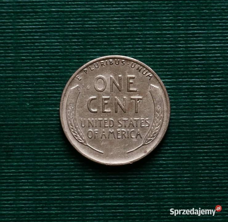 USA 1 cent 1937r Wheat Penny Lincoln śląskie