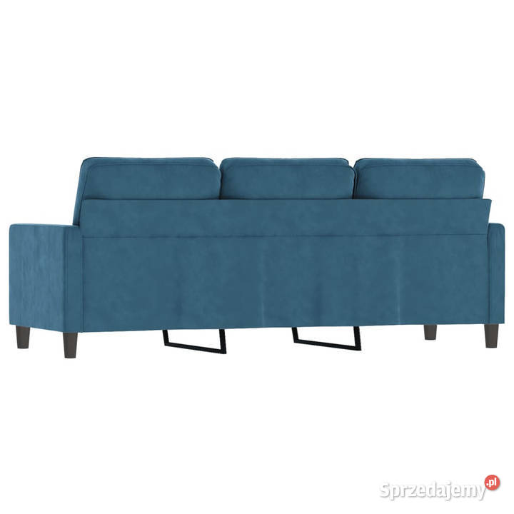 Sofa 3osobowa niebieski 180 tapicerowana Warszawa