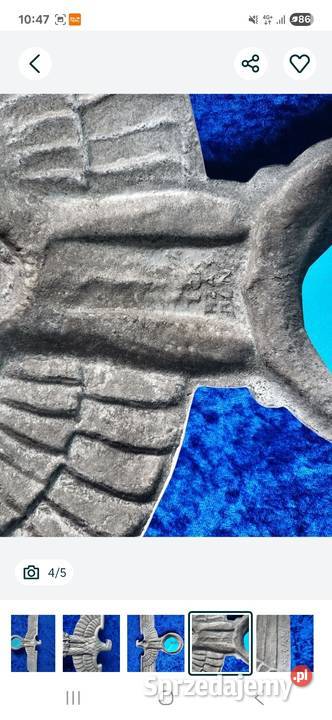 Okazaly Reichsadler z czasow II wojny Swiatowej Olesno