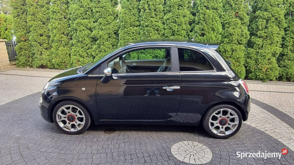 Fiat 500 PółSkóry 14 101 6 Bieg GWARANCJA Zakup immobilizer Płońsk