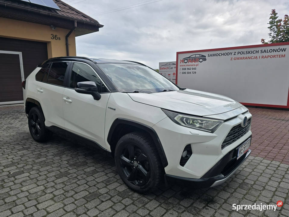 Toyota RAV4 SELECTION 25 HYBRID Biała Perła czujnik zmierzchu Włocławek