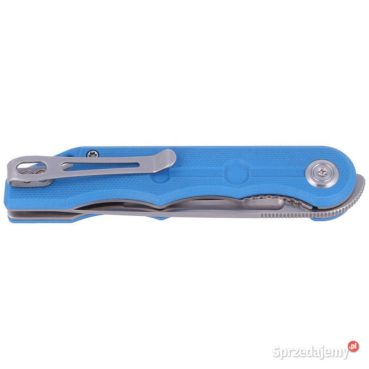 Nóż składany Kubey Mizo Blue G10 Satin 14C28N by Warszawa