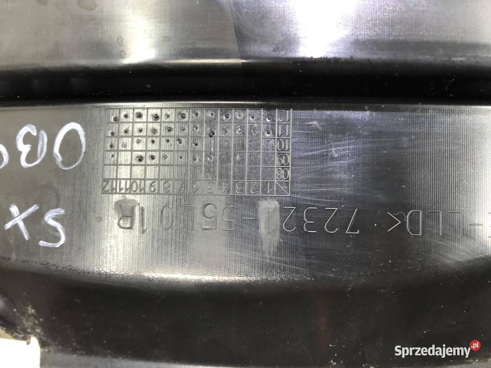 NADKOLE PRAWY PRZÓD SUZUKI SX4 7232155L01 osobowe