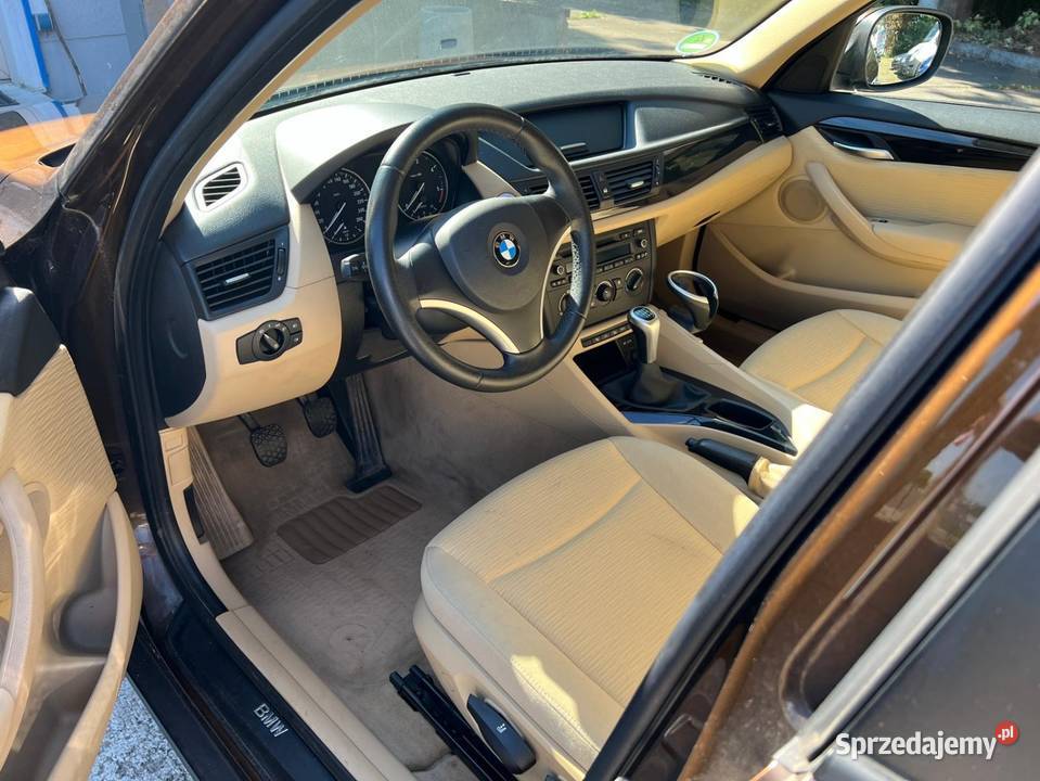 BMW X1 E48 Crossover xDrive18d 111000 2011 z kurtyny powietrzne sprzedam