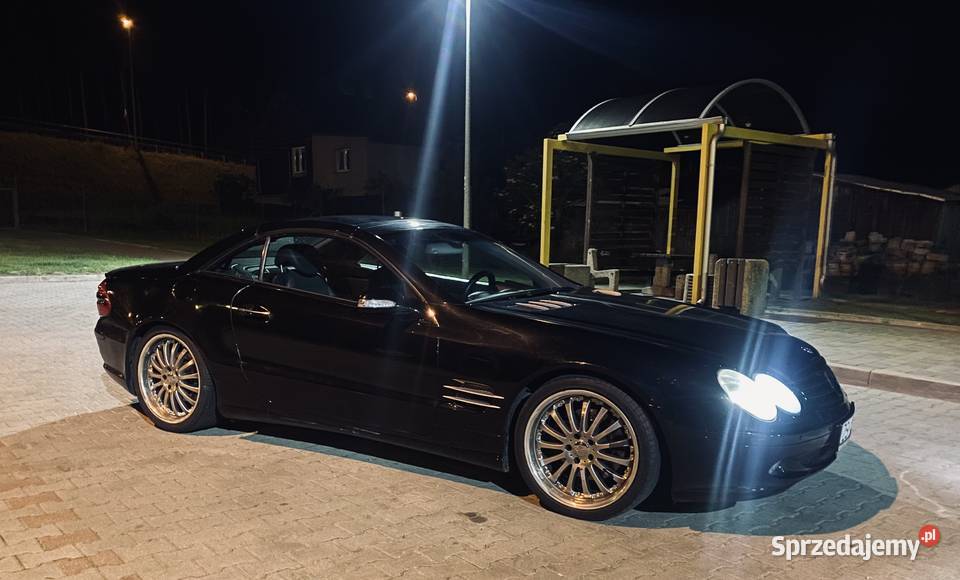 Perfekcyjny SL AMG reflektory ksenonowe Warszawa