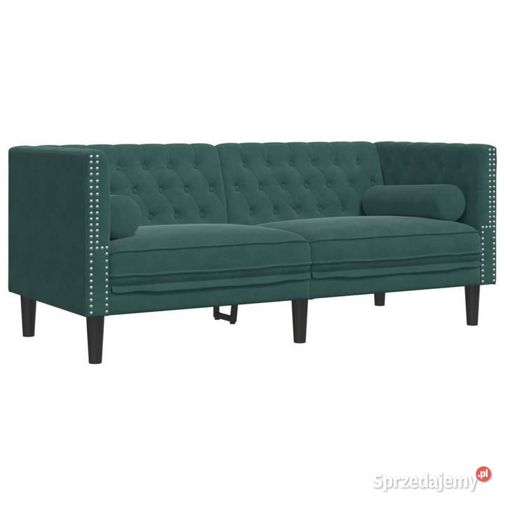 Sofa Chesterfield z wałkami dwuosobowa Warszawa
