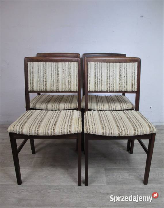 Komplet krzeseł Szwecja lata 70 Antyki, Sztuka, Kolekcje Lublin