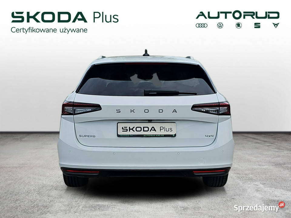 koda Superb Slection 20TSI 265 4x4 DSG 2024 1WŁ czujnik martwego pola świętokrzyskie Kielce sprzedam