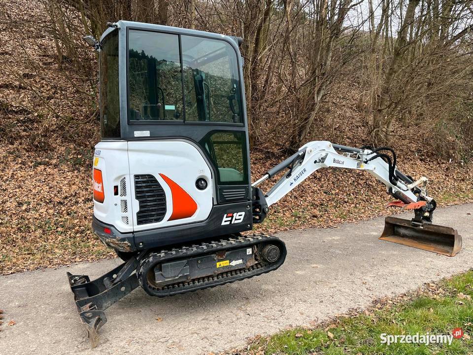 Minikoparkę Bobcat E19 Wrocław