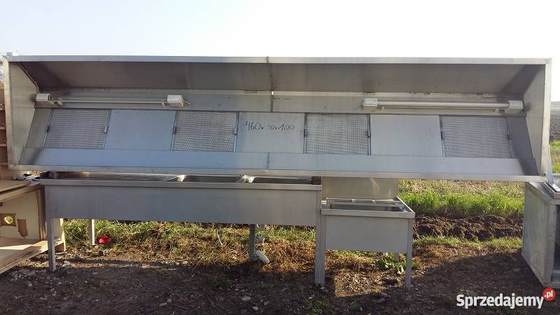 OKAP PRZYŚĆIENNY 460X50X100 Z FILTRAMI Krotoszyn
