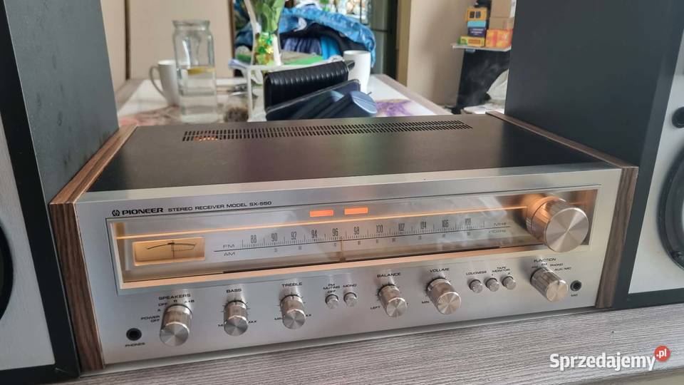 Amplituner Pioneer SX550 2x30W Top Japan Vintage Warta