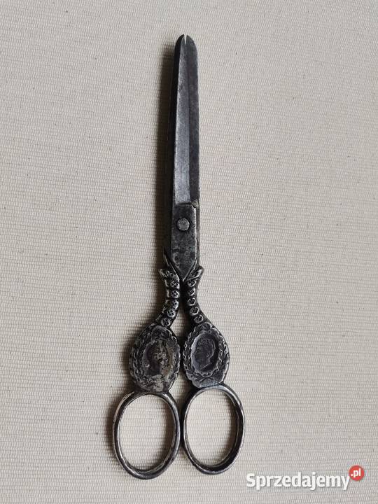 Stare przedwojenne nożyczki S H S Solingen Katowice