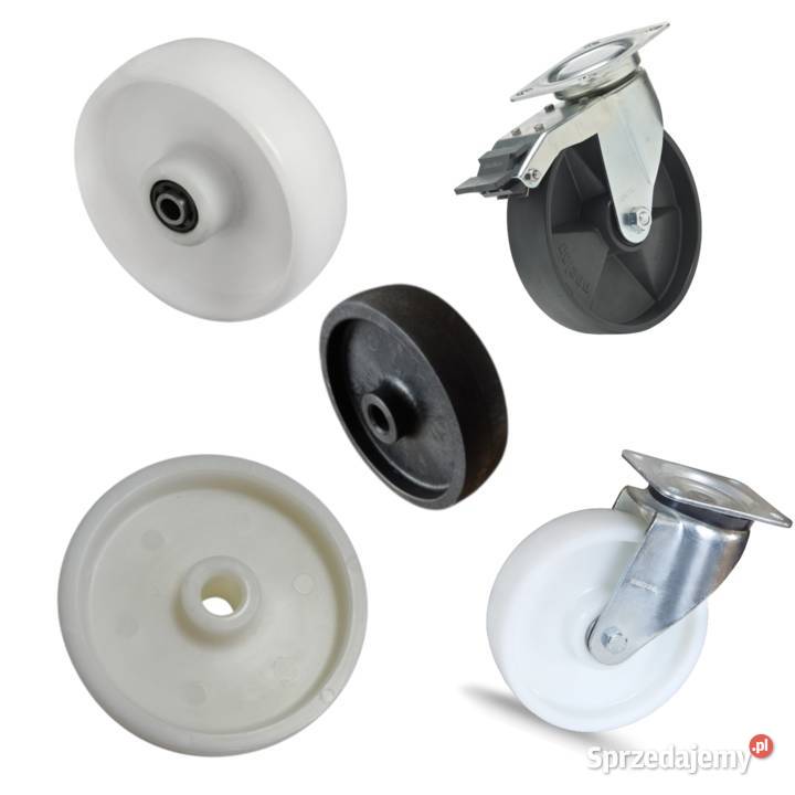 Kółka tworzywowe do wózków wędzarniczych i lubuskie