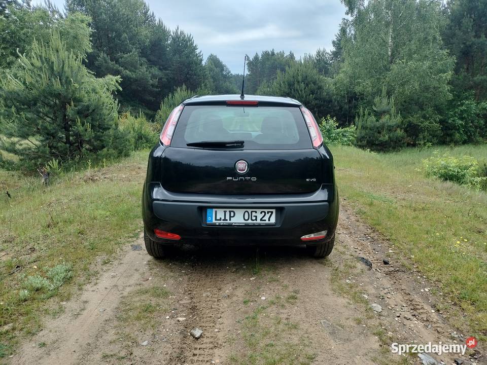 Fiat Punto Evo 12 Benzyna Klimatyzacja z Niemiec światła przeciwmgielne Kłobuck