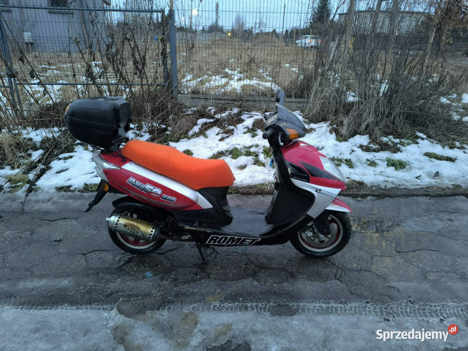 Romet RXL 503 2010r Kufer Sprawny OC do 012027 łódzkie Pabianice sprzedam