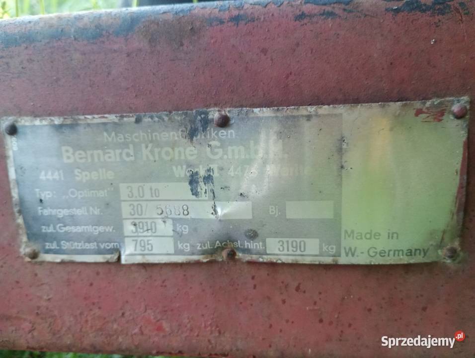 Dyszel rozrzutnika Pionki