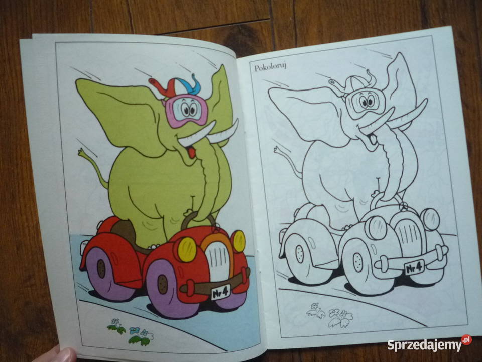 Kolorowanka Dobranocka do kolorowania Szczecin sprzedam