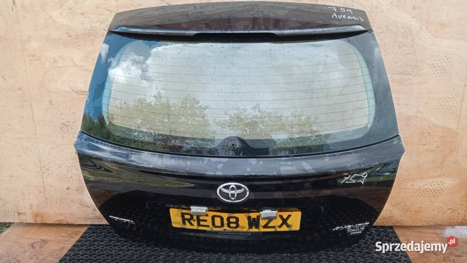 TOYOTA AVENSIS T25 FL KOMBI KLAPA TYŁ 209 wielkopolskie Zbierkowo