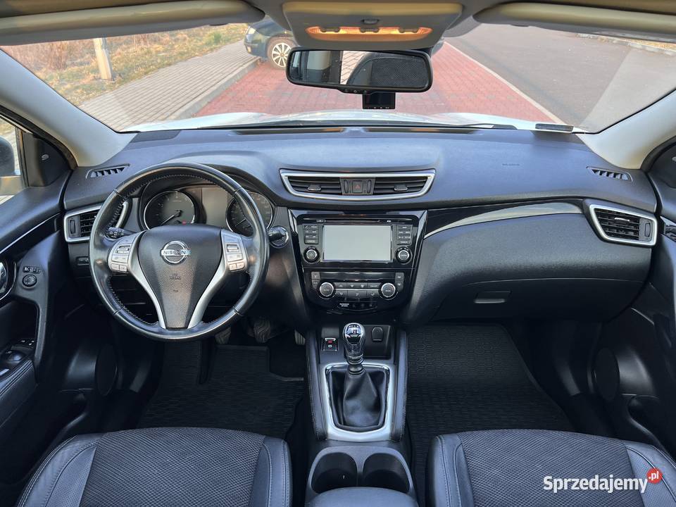 Nissan Qashqai Tekna Serwisowany w ASO centralny zamek Qashqai Warszawa