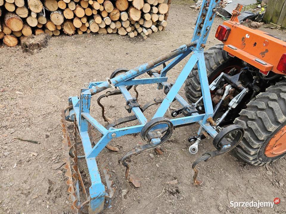 Gruber kultywator 100 mini traktor kubota iseki