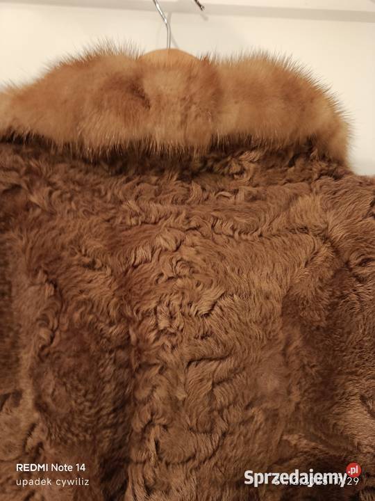 Futro z karakułów rozmiar s śląskie Wodzisław Śląski