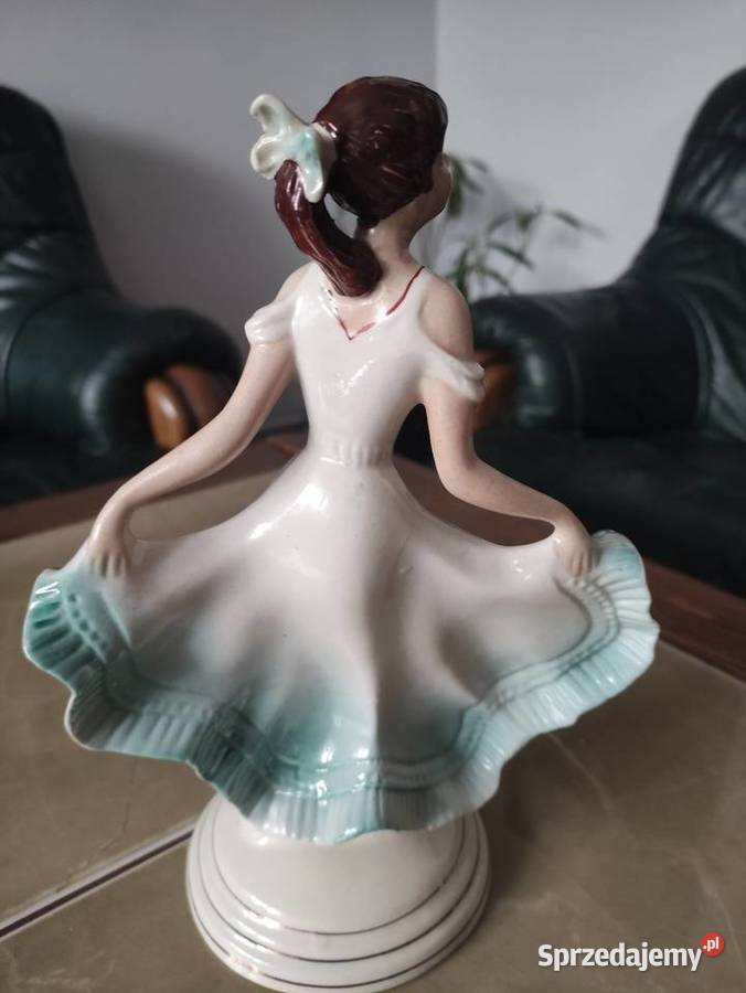 Figurka porcelanowa tancerka Steatyt Zygmunt Janów Lubelski