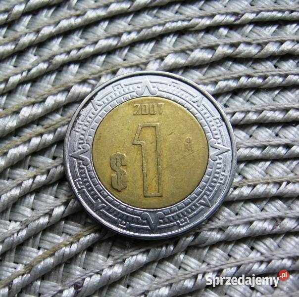 Meksyk 1 Peso 2007r Kalisz