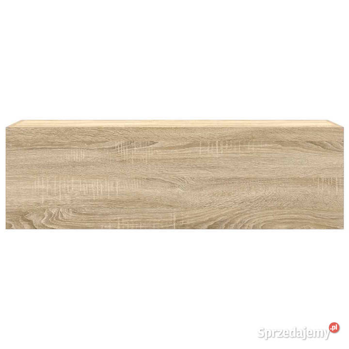 Wisząca szafka łazienkowa dąb sonoma 100x25x30