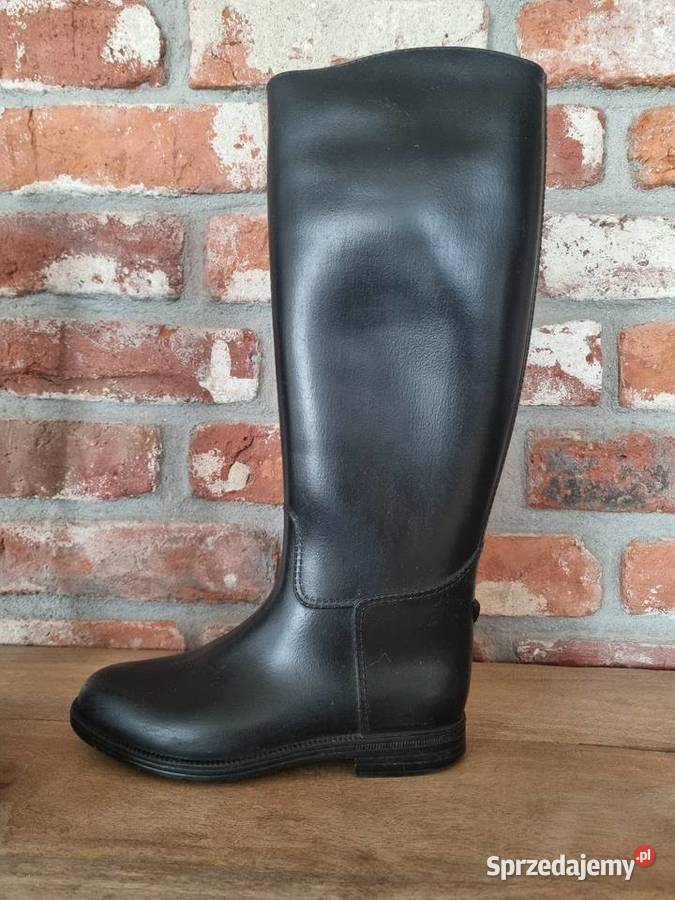 Kalosze w jeździeckim stylu Obuwie Warszawa
