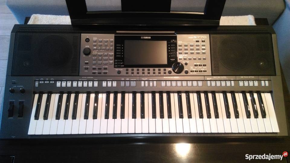 Sprzedam Keyboard YAMAHA PSR S770 zestaw śląskie Bielsko-Biała