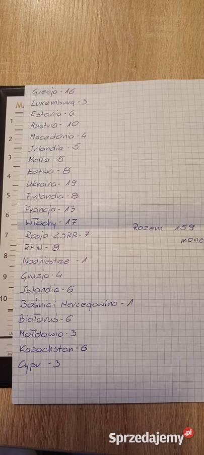 Europa dwa albumy z 458 monetami Kotlin