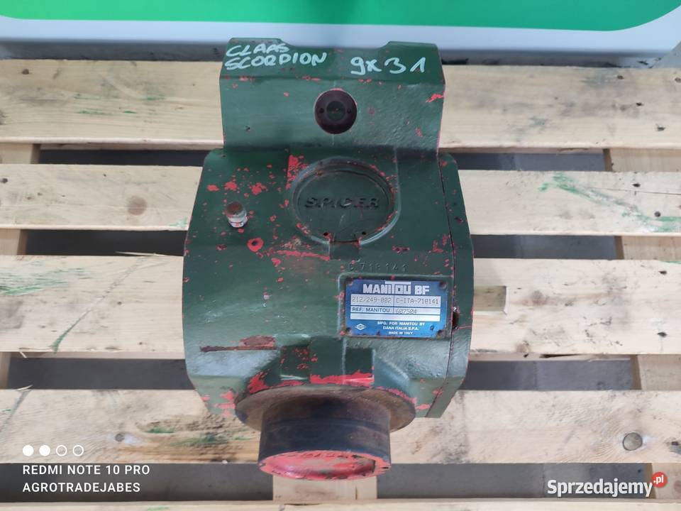 Dyferencjał 9X31 212249002 607504 Claas Scorpion Wilkowo