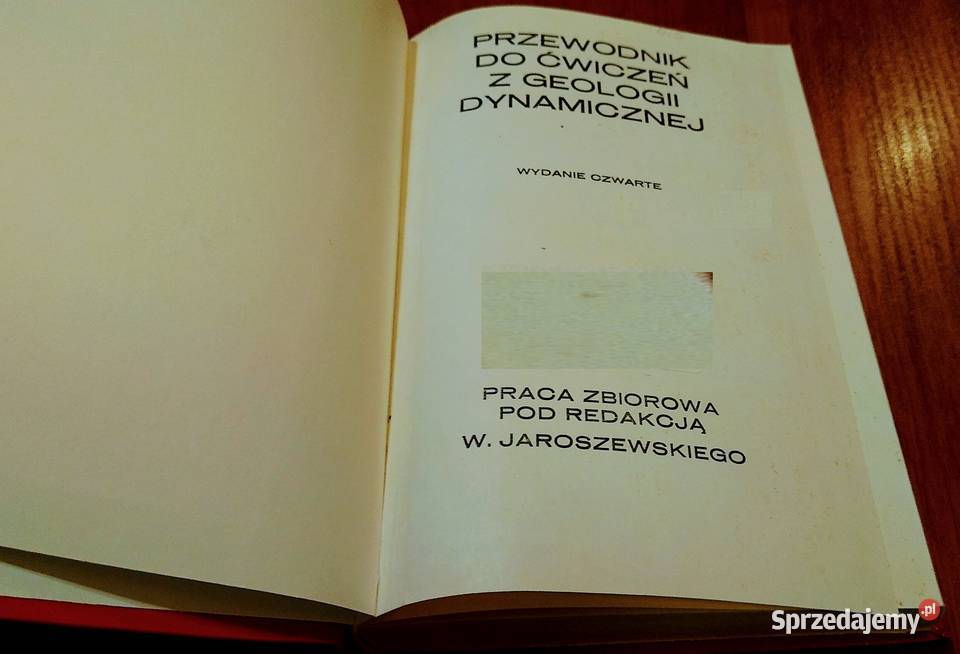 Przewodnik do ćwiczeń z geologii dynamicznej Gdańsk