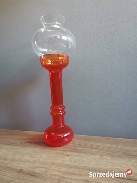 Stara lampa świecznik lampka wodna HSG Ząbkowice Katowice