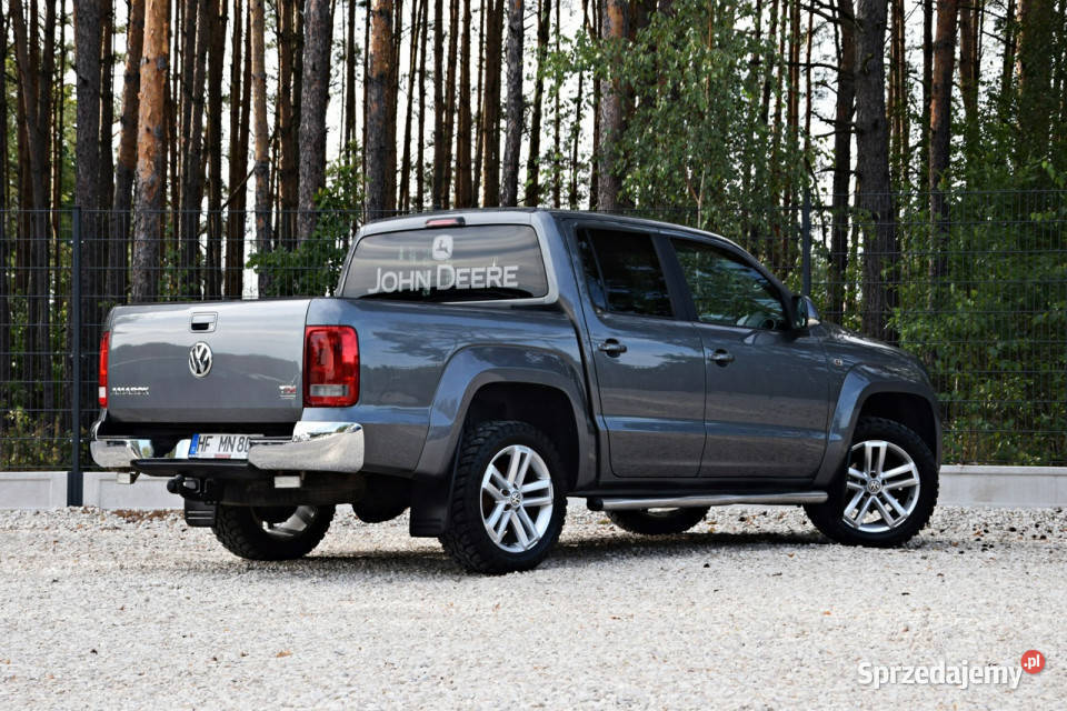 Volkswagen Amarok 20 TDI 180 4x4 Skóra Super elektryczne lusterka Ostrów Mazowiecka