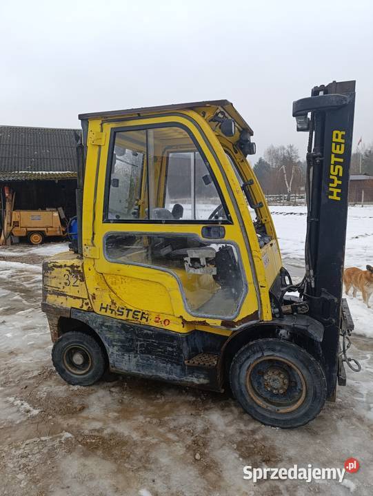 Wózek widłowy Hyster H30FT gaz łódzkie Rawa Mazowiecka