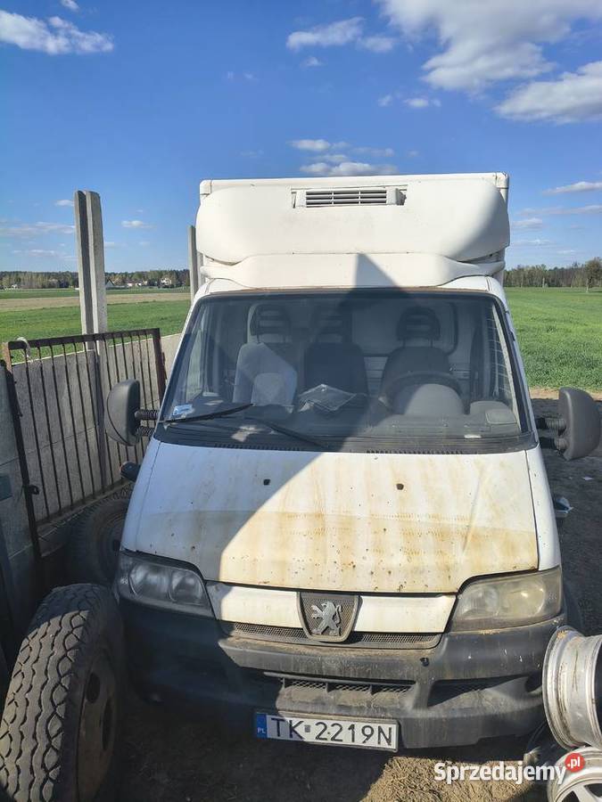 Boxer 28 hdi 2006 kontener izoterma w całości na 600000km Budziszewice