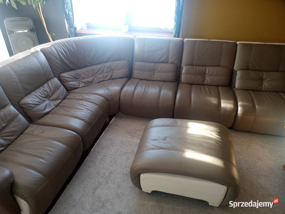Sofa narożnik skórzany Łukowica sprzedam