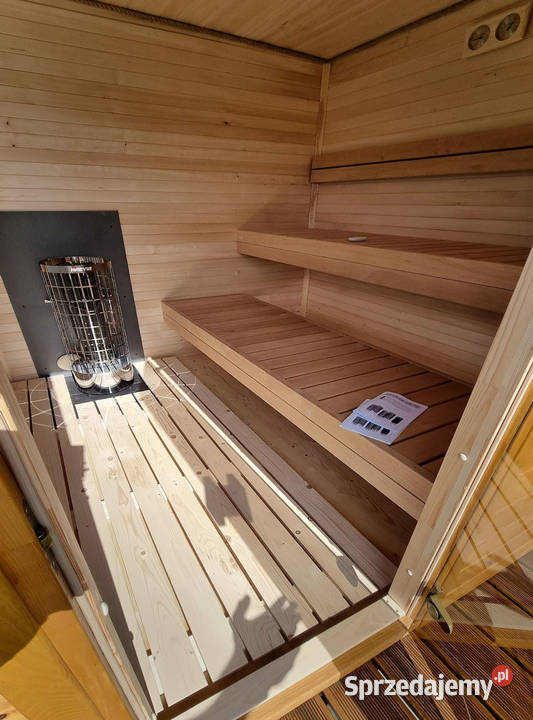 AUNA OGRODOWA MODERN LUX z piecem Harvia WiFi lubuskie Gorzów Wielkopolski