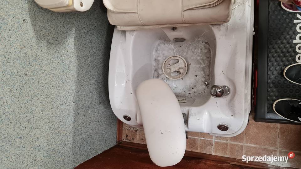Fotel kosmetyczny Masażer stóp Woda Barber mazowieckie sprzedam